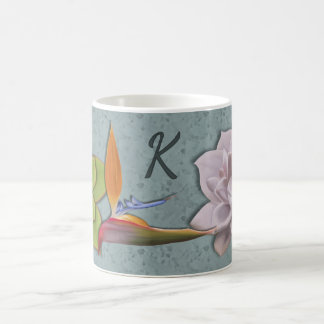 Taza De Café Mano de jardín tropical de California