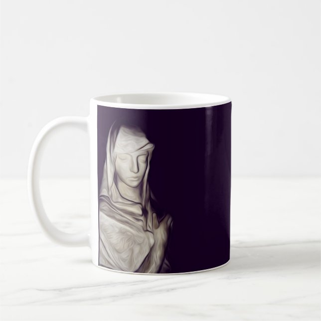 Taza De Café mano en el corazón (Izquierda)