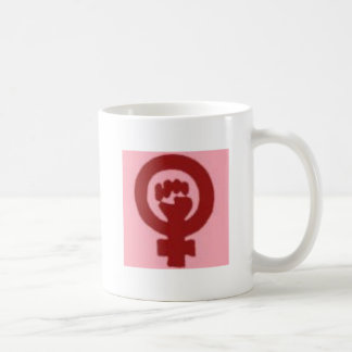 Taza De Café Mano feminista