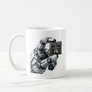 Taza De Café Mano Robot