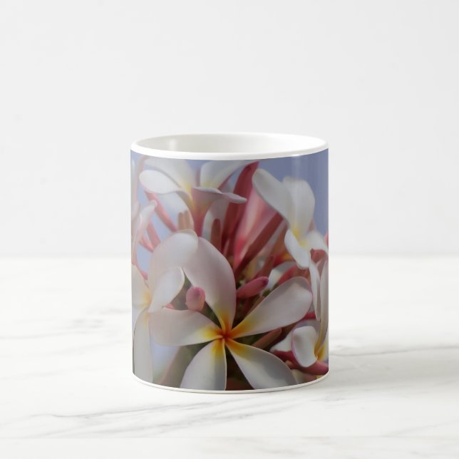 Taza De Café Manojo de Plumeria (Centro)