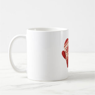 Taza De Café Manoplas tejidas y piñas