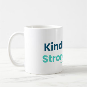 Taza de café Manos Amables, Corazón Fuerte