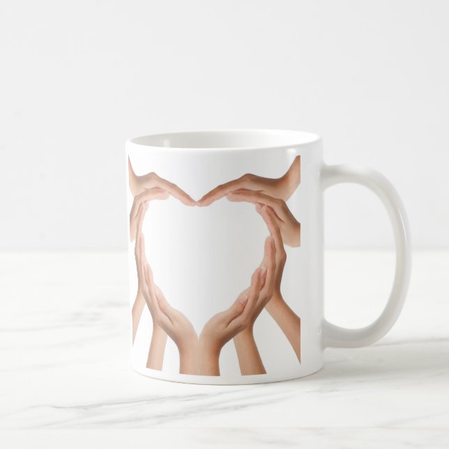 Taza De Café Manos de amor (Derecha)