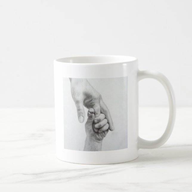 Taza De Café Manos de mano (Derecha)