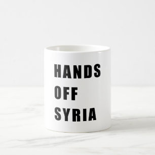 Taza De Café Manos de Siria