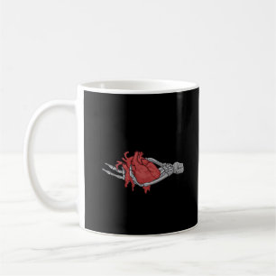 Taza De Café Manos de Skeleton Heart