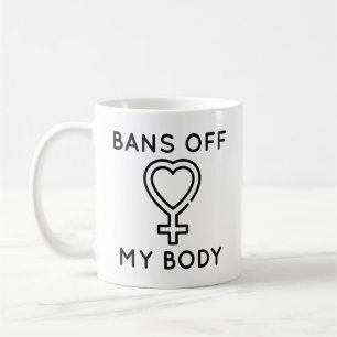 Taza De Café Manos fuera de mi cuerpo