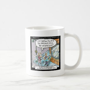 Taza De Café Manos limpias frías con armas y regalos divertidos