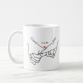 Taza De Café Manos personalizadas