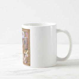 Taza De Café Manos que hacen la música. Haga la felicidad