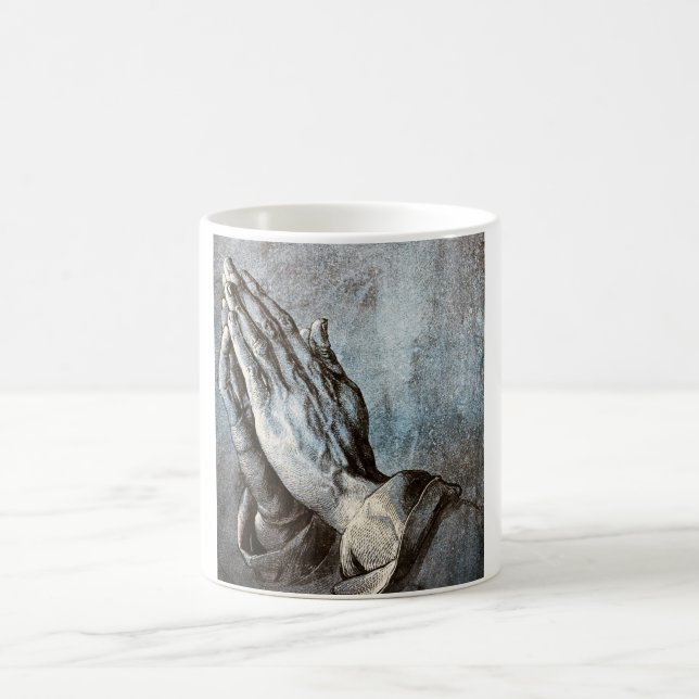 Taza De Café Manos rezando, Albrecht Durer (Centro)