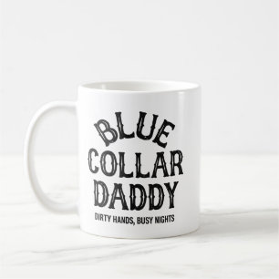 Taza De Café Manos sucias noches ocupadas cita divertida, cuell