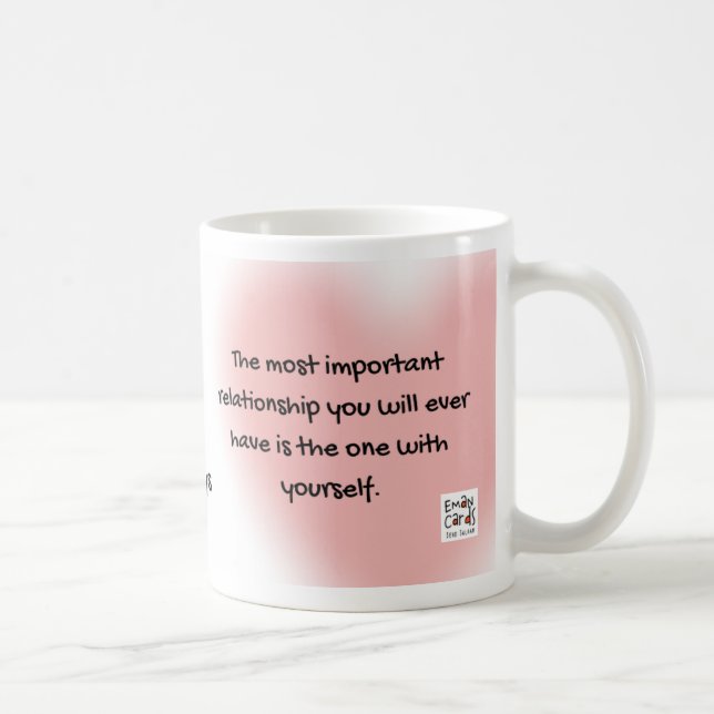 Taza De Café #ManoSays - Witty Line on Self Love - (Derecha)