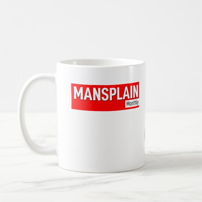 Taza De Café Manplín oficial mensual (presupuesto) (Izquierda)