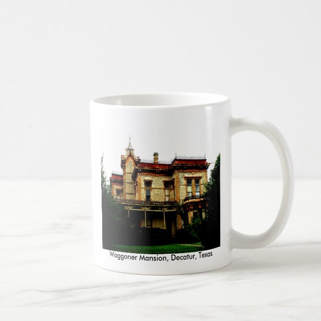 Taza De Café Mansión de Waggoner, Decatur, Tejas (Derecha)