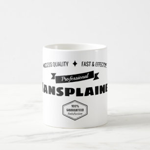 Taza De Café Mansplainer profesional