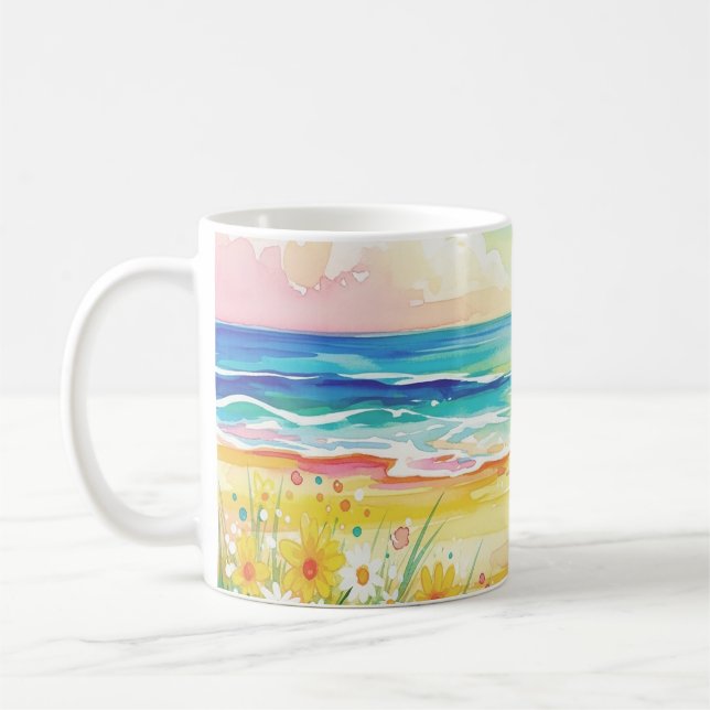 Taza De Café Manta playa de mi vida  (Izquierda)