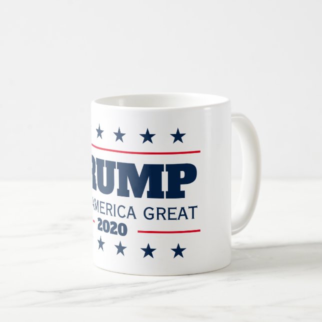 Taza De Café Mantén a Estados Unidos grande, elecciones de Dona (Anverso derecho)