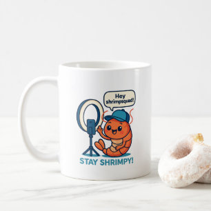 Taza De Café Mantén camarón langostino para el amante de camaró