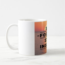 Taza De Café Mantén el enfoque Mantén la inspiración opción 2