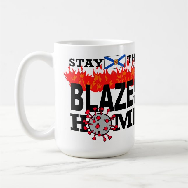 Taza De Café Mantén La Bomba De Casa (Izquierda)