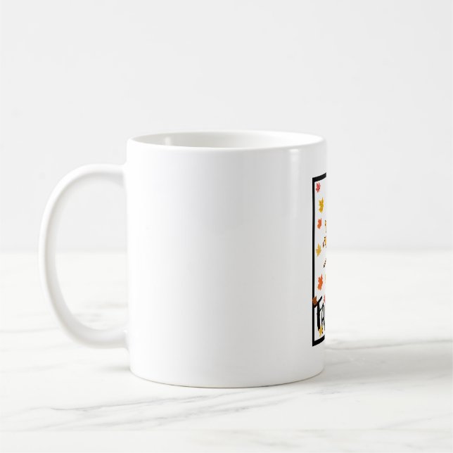 Taza De Café Mantén la Calma & Cae (Izquierda)