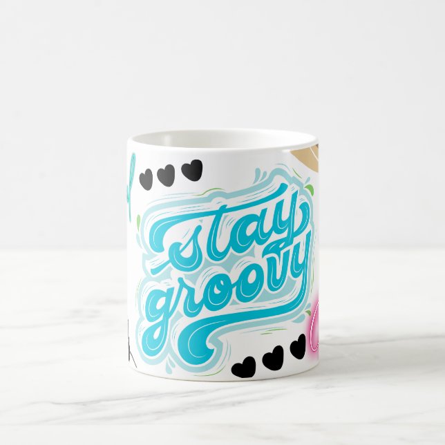 Taza De Café mantén la vibra (Centro)