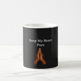 Taza De Café Mantén Mi Corazón Puro