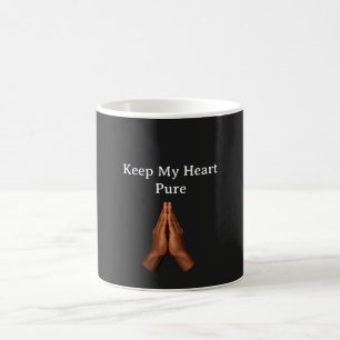 Taza De Café Mantén Mi Corazón Puro