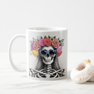Taza De Café Mantén salvaje y espeluznante niño