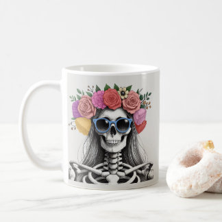 Taza De Café Mantén salvaje y espeluznante niño