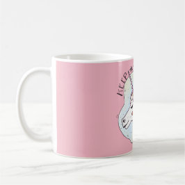 Taza De Café Mantén Soñando Unicornio Caprichoso