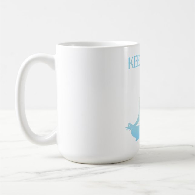 TAZA DE CAFÉ MANTENER CALMA MUG (Izquierda)