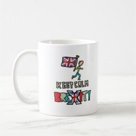 Taza De Café Mantener la calma Brexit