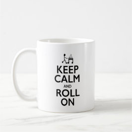 Taza De Café Mantener la calma y continuar - Mug
