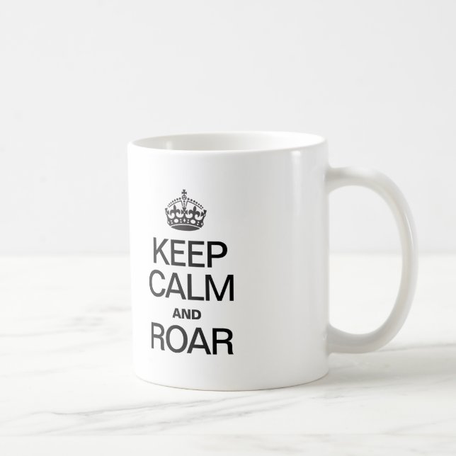TAZA DE CAFÉ MANTENER LA CALMA Y EL RUIDO (Derecha)