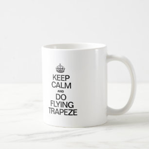 TAZA DE CAFÉ MANTENER LA CALMA Y HACER VOLAR LA VELA