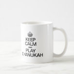 TAZA DE CAFÉ MANTENER LA CALMA Y JUGAR CHANUKAH<br><div class="desc">... </div>