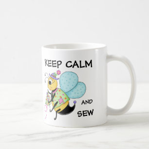 Taza De Café Mantener la calma y masticar el arte de la miel