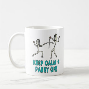 Taza De Café Mantener la cerca tranquila
