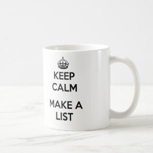 Taza De Café Mantener la lista de marcas de calado