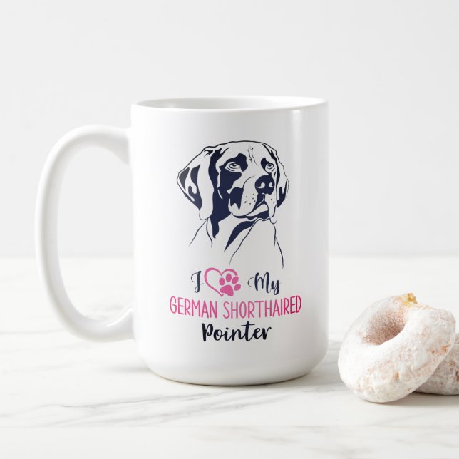 Taza De Café Mantener o diseñar su propia :-) mugre (Con donut)