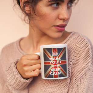 Taza De Café Mantener plantilla de calma - Sindicato de cosecha