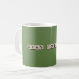 Taza De Café Mantener positivo