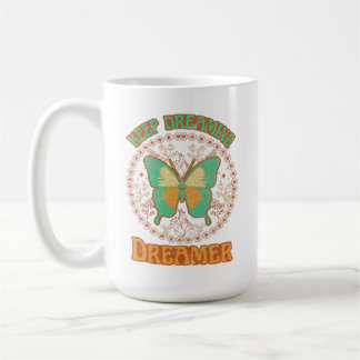 Taza De Café Mantener soñador soñador