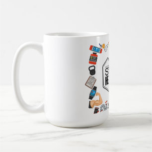 Taza De Café mantener un diseño motivacional saludable