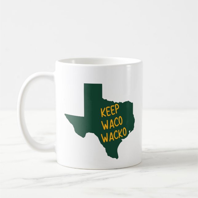 Taza De Café Mantener Waco Wacko Mug (Izquierda)