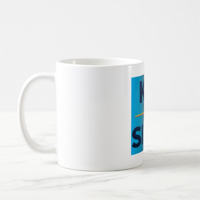 Taza De Café Mantenerlo Simple (Izquierda)