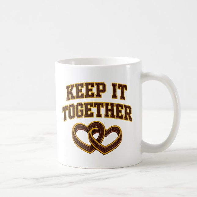 Taza De Café Mantenerlo Unido (Derecha)